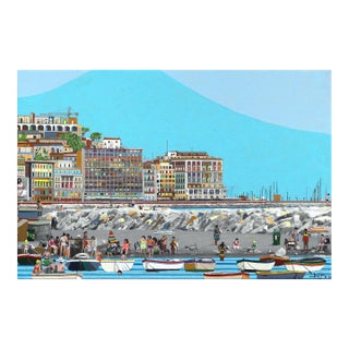 "Napoli" Original Artwork by Fabio Coruzzi For Sale