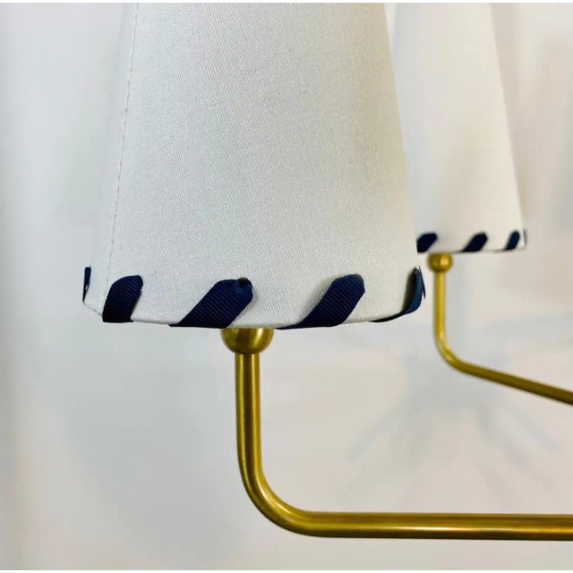 Mid-Century Modern Style 6 Lights Sputnik Chandelier For Sale In New York - Image 6 of 11