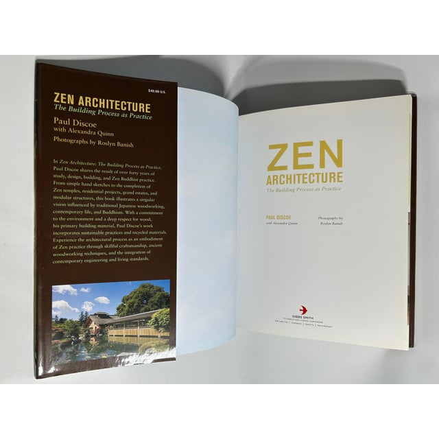 Illustration 2000s Illustrated Quarto, Paul Discoe's Zen Architecture: The Building Process as Practice, Signed - 1 Book For Sale - Image 3 of 17