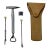 Vintage Loewe 1848 Bar Tools With Leather Pouch For Sale