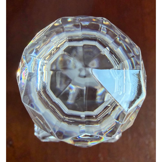 Baccarat Beautiful Cut Crystal Perfume Bottle. For Sale In Chicago - Image 6 of 8
