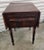 Wood Antique Empire Mahogany Drop Leaf Lamp or End Table, American For Sale - Image 7 of 9