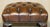 Antique Victorian Claw & Ball Brown Leather Chesterfield Footstool For Sale - Image 4 of 18