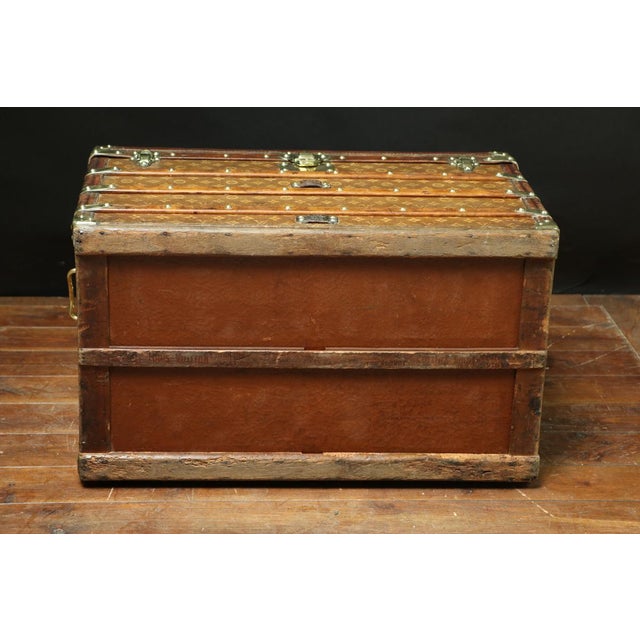 Courier Trunk with Monogrammed Canvas from Louis Vuitton, 1920s For Sale - Image 11 of 13