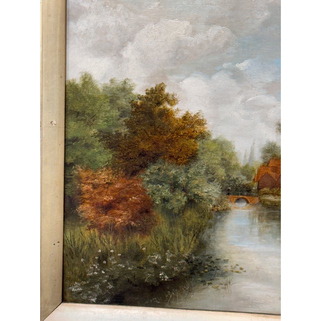 20th Century French Oil Painting For Sale In Nashville - Image 6 of 10