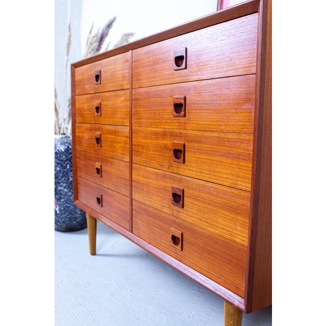 1960s Vintage Danish Chest of Drawers in Teak by Erik Brouer, 1960s For Sale - Image 5 of 15
