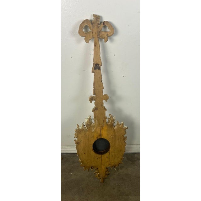 19th C. French Carved Mirror For Sale - Image 10 of 17