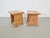 Vintage Elm wood stool, Denmark, 1960, set of 2 chalet style. Scandinavian design mid century Denmark ‘60 Material: Elm...
