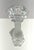 St Louis “Flore Et Pomone” French Lead Crystal Candlestick, Frosted Spiral Stem A sculptural, weighty French crystal...