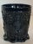 Glass 19th Century French Saint St. Louis Opaque Black Glass Crystal Vase For Sale - Image 7 of 13