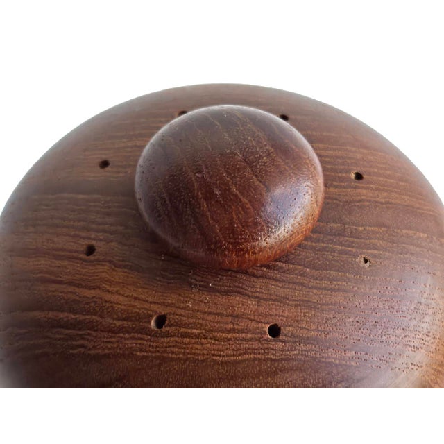 1960s Jens Quistgaard Dansk Teak Wood Model No 1616 Salt Shaker & Pepper Mill For Sale In Miami - Image 6 of 13