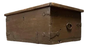 Antique Wooden Swedish Chest