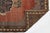 Islamic Antique Bidjar Style Wool Rug in Terracotta & Indigo, Hand-Knotted Medallion For Sale - Image 3 of 12