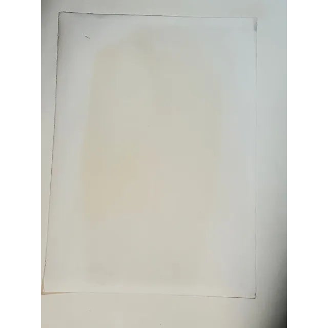 Vintage Abstract Art Screenprint on paper by American artist Larry Poons Year: 1980 Stamped and signed in pencil and...