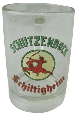 Schutzenbock Enameled Beer Mug