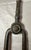 Antique 18th Century Wrought Iron Turned Brass English Fireplace Tongs Tool 10 For Sale In New York - Image 6 of 11