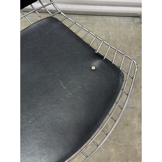 Metal Attributed Bertoia Side Chair For Sale - Image 7 of 9