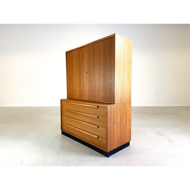 WK Möbel Mid-Century Teak Shelf Cabinet from Wk Möbel, 1960s For Sale - Image 4 of 18