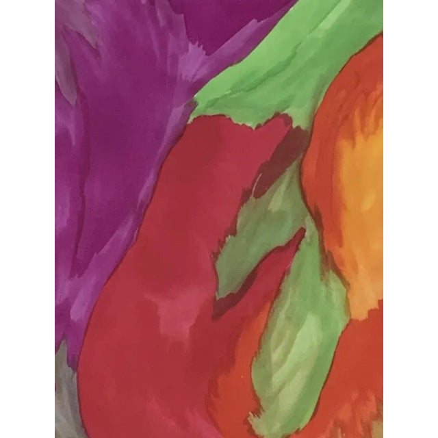 Early 21st Century Rosetta Vercellotti, Minerva, 1992, Ecoline on Cardboard, Framed For Sale - Image 5 of 10