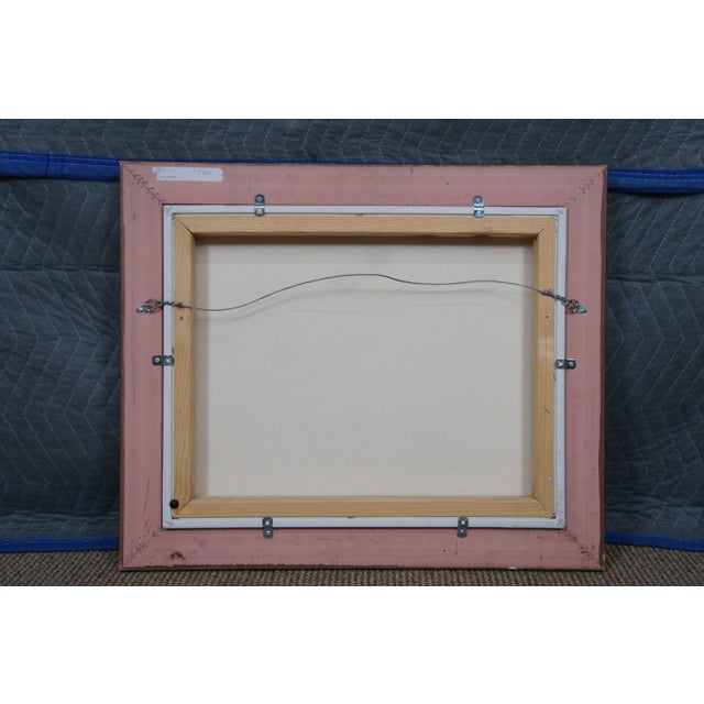 Michael McGovern Grounded Boats Beach Landscape Oil Painting on Canvas For Sale - Image 6 of 12