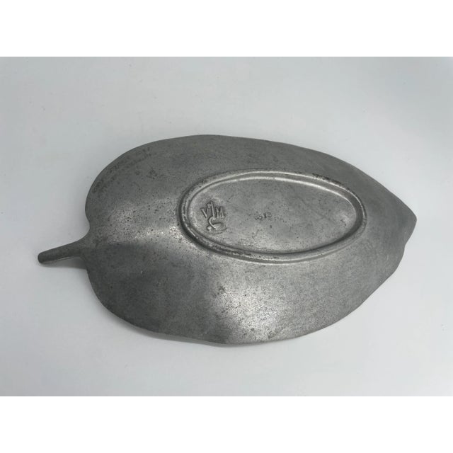 Virginia Metalcrafters Vintage Virginia MetalCrafters Coconut Leaf Tray For Sale - Image 4 of 7