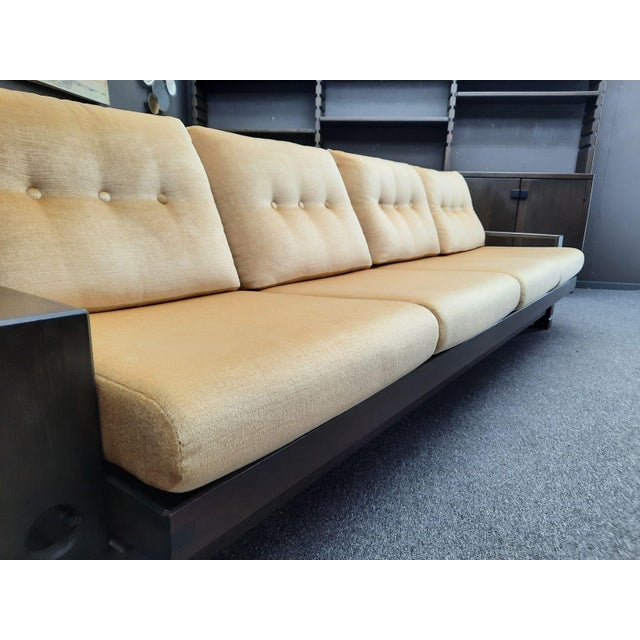 Brutalist Four-Seater Sofa by Klaus Rausch, 1960s For Sale - Image 9 of 18
