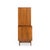 Young Manufacturing Young Manufacturing Mid Century Walnut Curved Highboy Dresser For Sale - Image 4 of 9