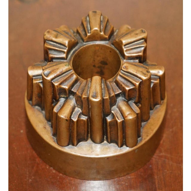 Victorian Jelly Moulds in Copper, 1890s, Set of 2 For Sale - Image 6 of 18