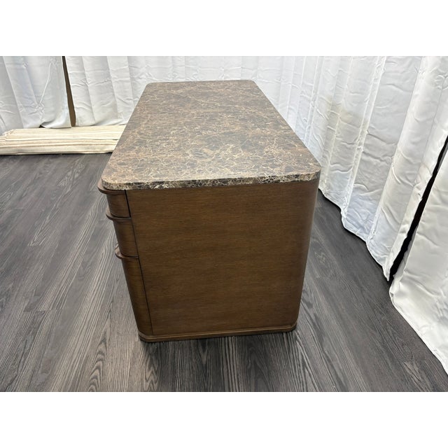 Brown Rh Ligné Emperador Desk by Julie Lawrence For Sale - Image 8 of 18