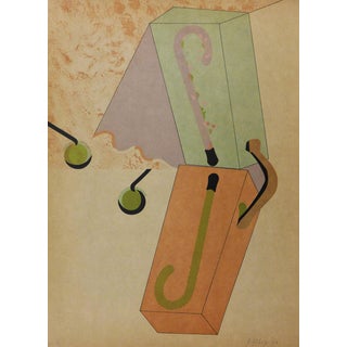 Hervé Télémaque, Lame de fond, 1974, Lithograph For Sale