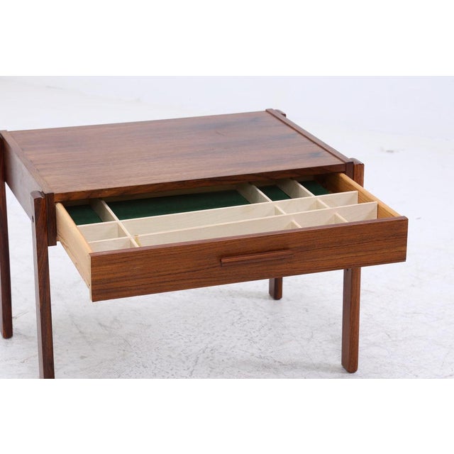 Vintage Nightstand in Rosewood, 1960s For Sale - Image 9 of 12