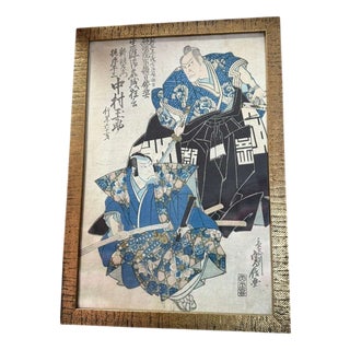 Antique Japanese Color Woodblock Print-Osaka, Japan, Edo Period, c. 1840–1860 For Sale