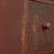 Red Antique Farmhouse Painted Bread Cabinet For Sale - Image 8 of 11