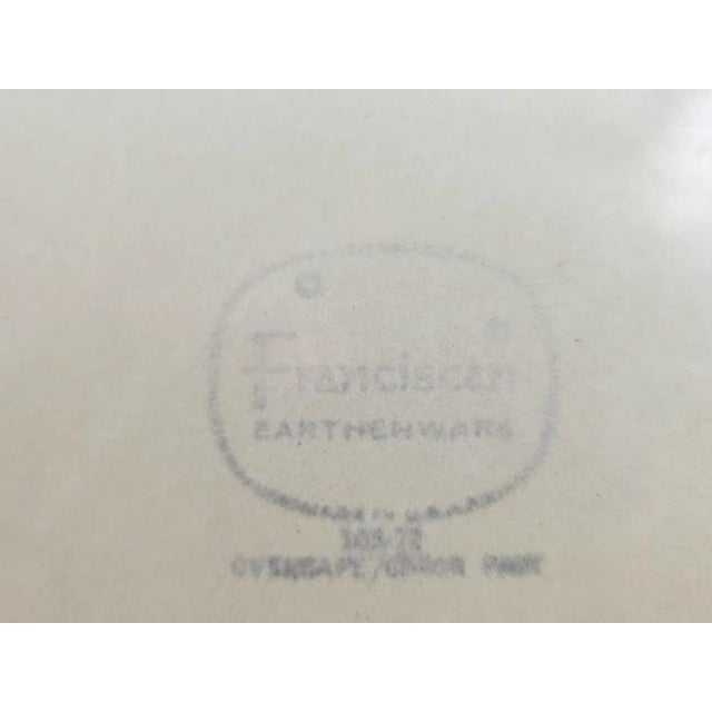 1970s Franciscan Earthenware Serving Set in Pebble Beach Pattern, 3 Pieces For Sale - Image 11 of 11