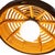 Restored Mid-Century Hanging Rattan Ceiling Lamp Chandelier W/ Center Globe For Sale - Image 9 of 9