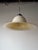 Ivory 1970’s Italian Murano Glass Swirl Pendant Lamp Attributed to Venini For Sale - Image 8 of 12