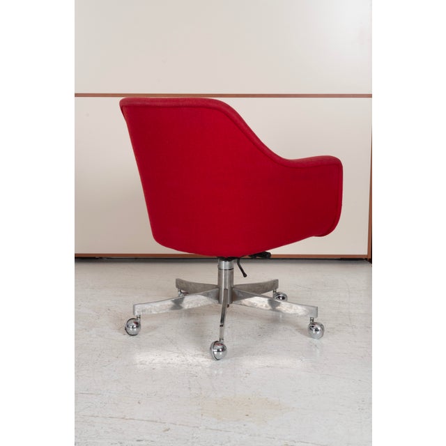 Ward Bennett Desk Chair for Brickel Associates For Sale In Chicago - Image 6 of 7