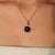 11.55 Ct Black Star & Zircon Dainty Drop Pendant in 925 Silver For Sale - Image 6 of 12