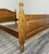 Vintage French Louis XVI Style Oak Double Bed Frame with Carved Headboard For Sale - Image 11 of 13