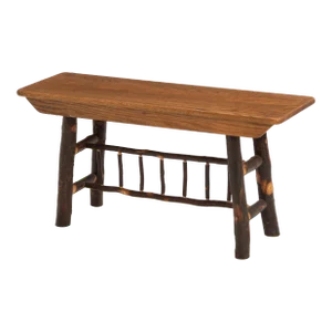 Old Hickory Style Modern Twig Bench Window Seat