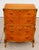 French Provincial Magnificent Vintage French Provincial Louis XV Rococo Satinwood & Burl Wood Tall Boy Chest For Sale - Image 3 of 16