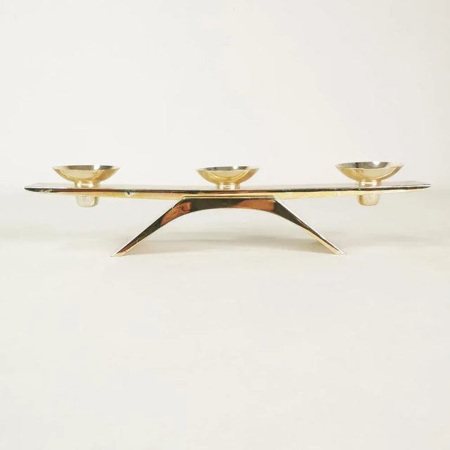 Modernist Candlestick by Kurt Radke for WMF, 1960s For Sale - Image 11 of 11