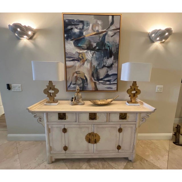 Vintage Art Deco Bisque Koi Wall Sconces For Sale - Image 4 of 12