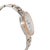 Modern Ladies Breitling Navitimer 35mm U17395 Mop Dial 18k Rose Gold and Steel Watch For Sale - Image 3 of 10