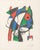 Joan Miro (Spanish, 1893-1983), "Lithograph I", Lithograph in Colors, 1975, from the "Lithographe II" series, published...