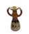 Traditional Vintage Italian Hand-Painted Majolica Figural Candlestick – Woman in Traditional Dress For Sale - Image 3 of 12