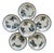 French Plates with Birds by Onnaing, 1875, Set of 6 For Sale