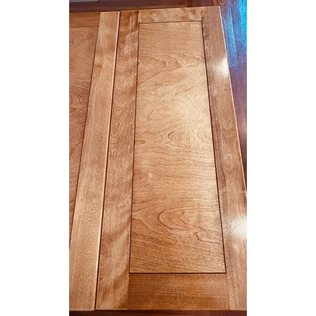 Early 20th Century Arts & Crafts Refectory Draw Leaf Table For Sale In New York - Image 6 of 16