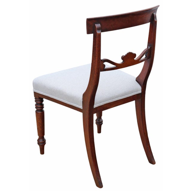 Antique Mahogany Dining Chairs, 1825, Set of 8 For Sale - Image 4 of 11