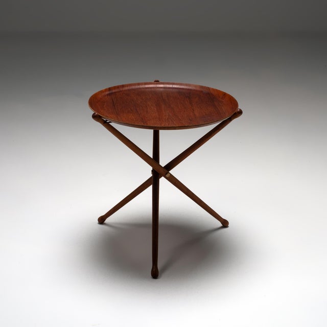Tray Table by Nils Trautner for Åry Nybro, 1950s For Sale - Image 9 of 9